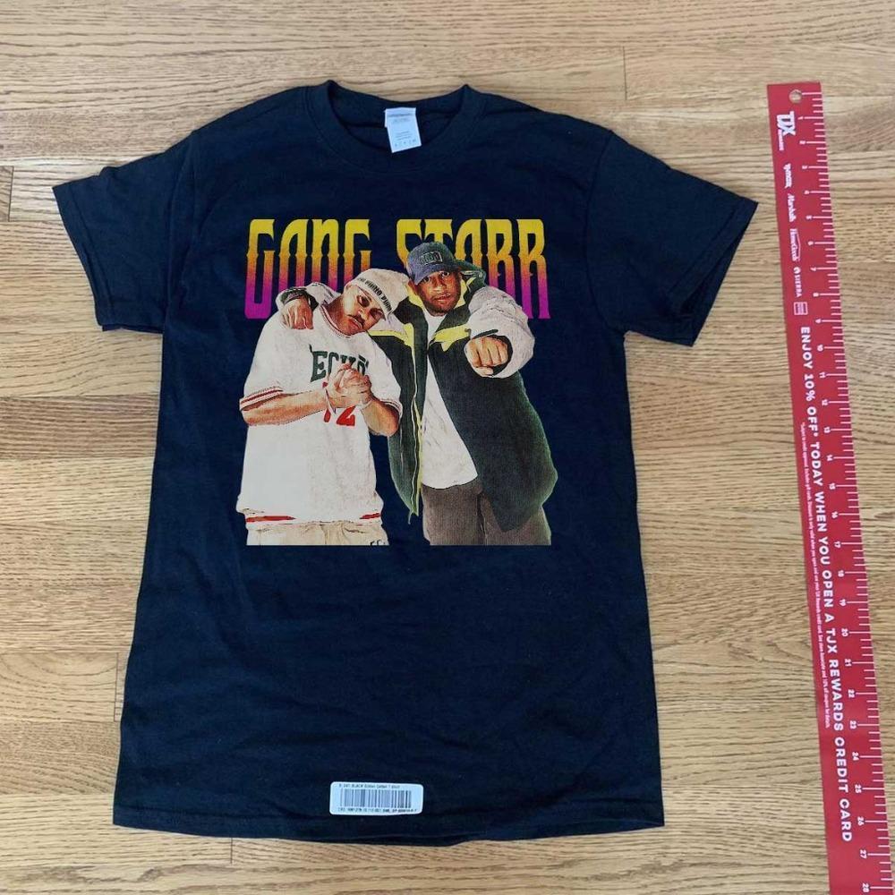 Gang Starr - Unisex Black T-Shirt